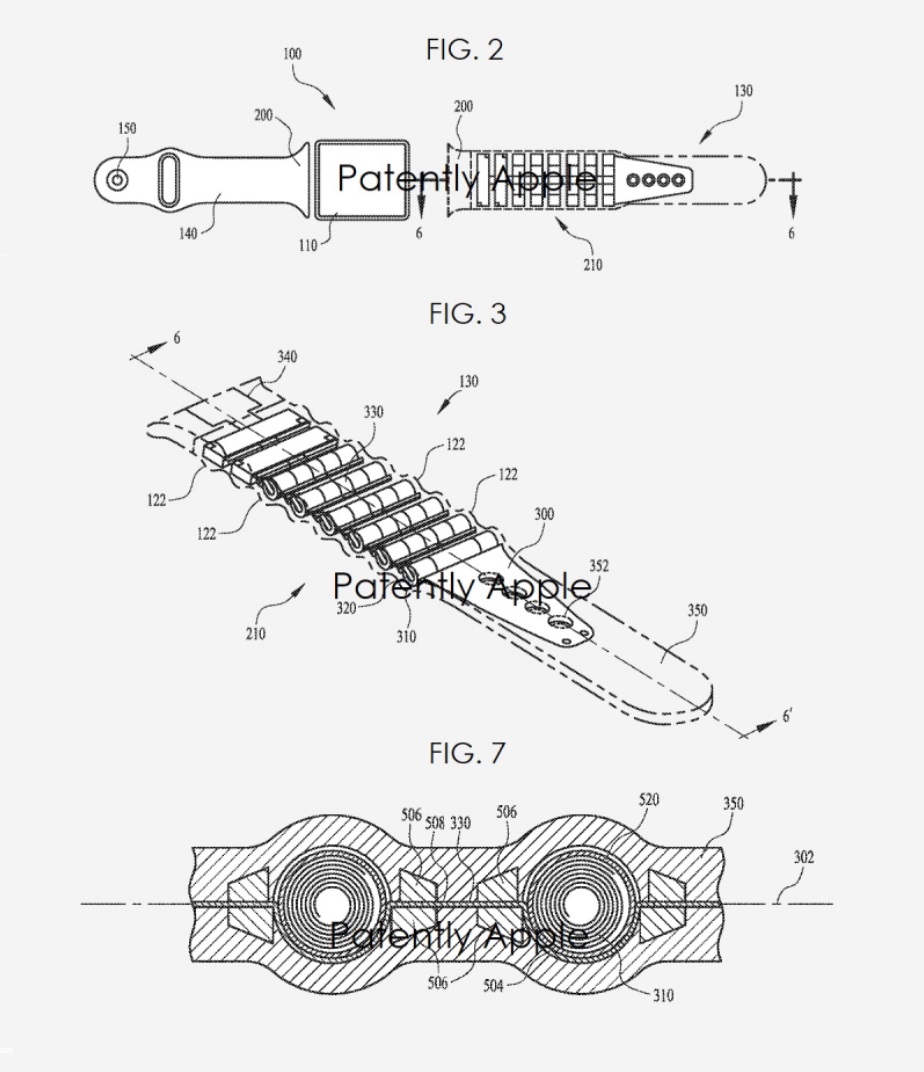 蘋果 Apple Watch 電池表帶專利曝光，將緩解續航焦慮