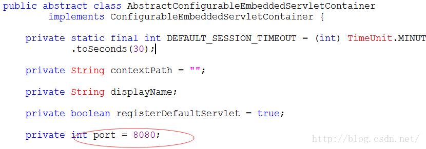 Spring Boot修改內置Tomcat默認端口號的示例