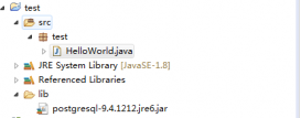 Java連接postgresql數據庫的示例代碼
