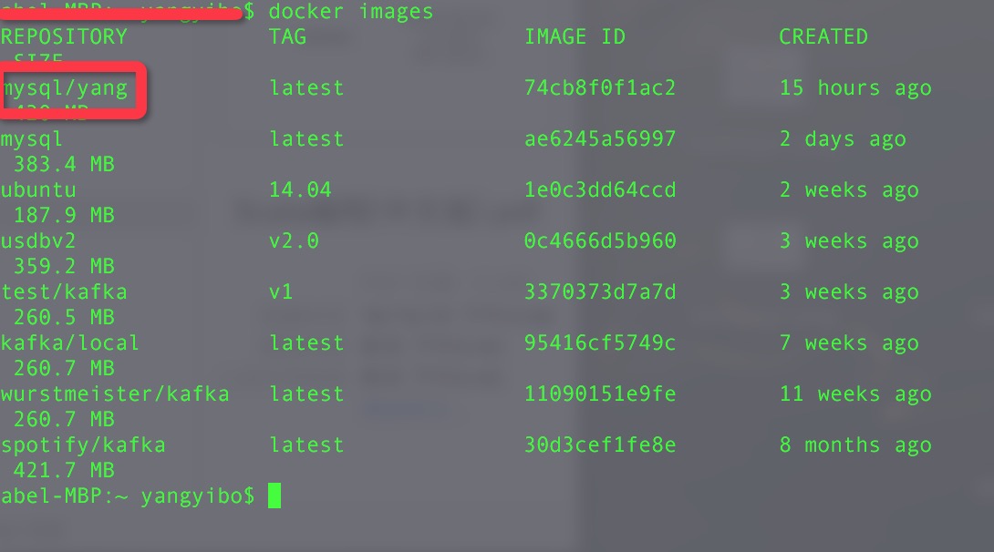 mac 中docker安裝mysql的圖文教程