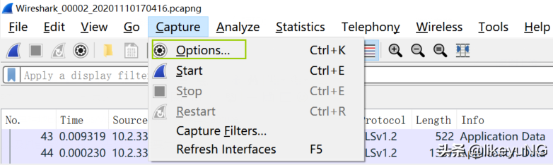 一起學(xué)習(xí)Wireshark-1.1.3（數(shù)據(jù)包抓取）