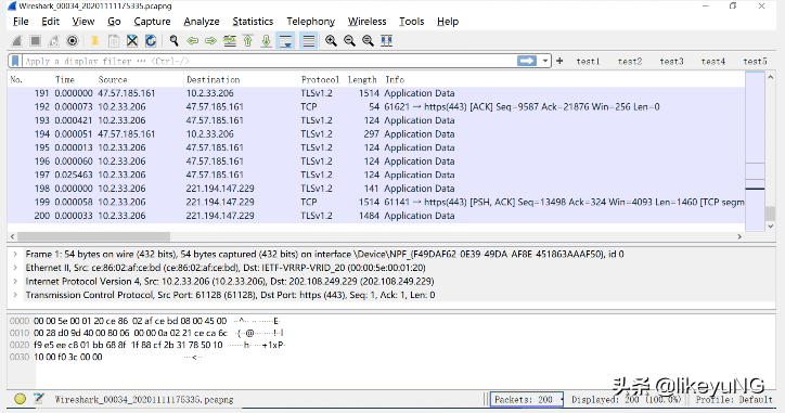 一起學(xué)習(xí)Wireshark-1.1.3（數(shù)據(jù)包抓取）