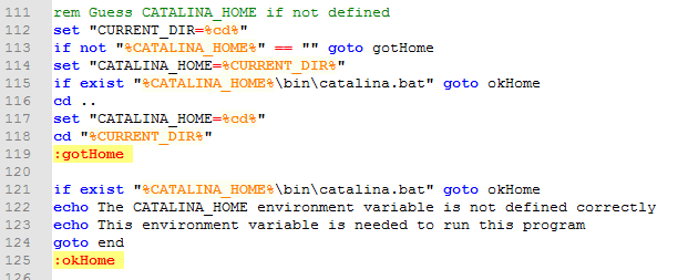 Tomcat中的catalina.bat原理詳細解析