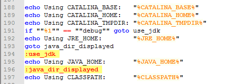 Tomcat中的catalina.bat原理詳細解析