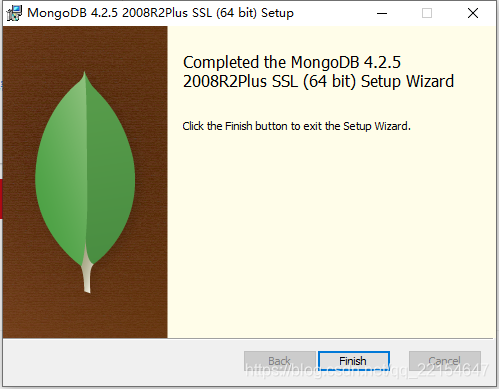 MongoDB4.2.5安裝方法操作步驟