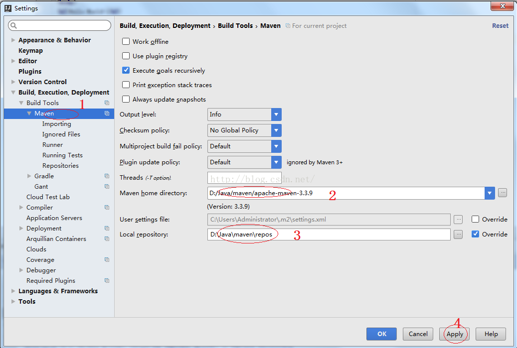 使用IntelliJ IDEA 15和Maven創建Java Web項目（圖文）