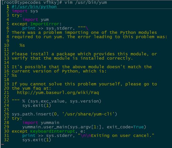 修復CentOS7升級Python到3.6版本后yum不能正確使用的解決方法