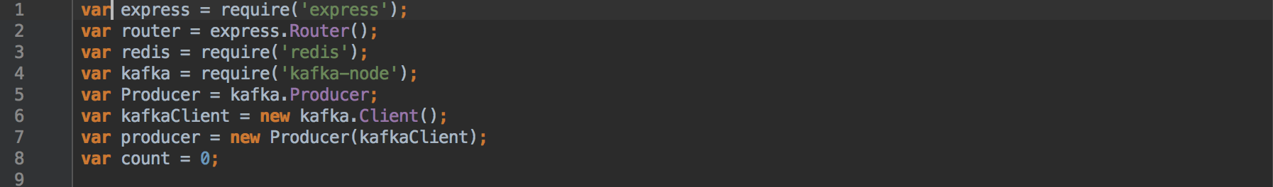 Docker + Nodejs + Kafka + Redis + MySQL搭建簡單秒殺環境