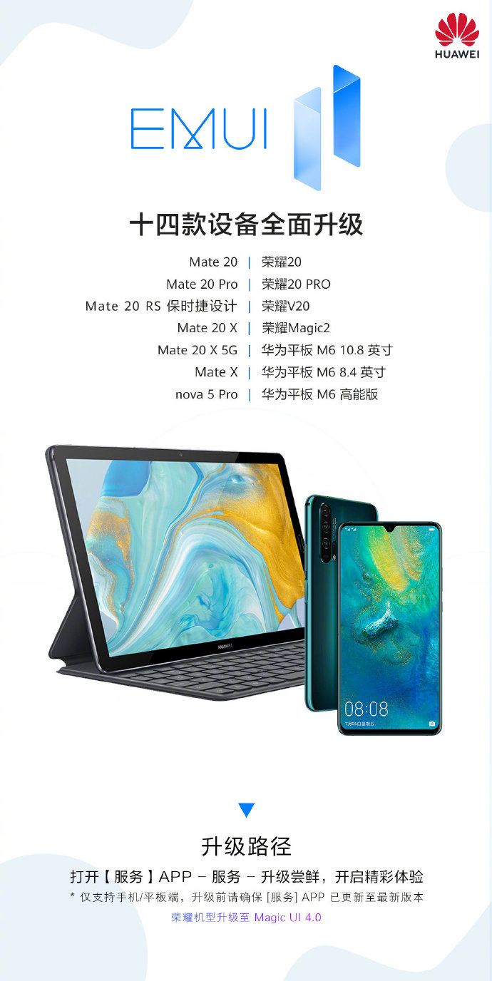 華為 Mate 40 EMUI 11 更新：優化指紋解鎖和系統穩定性