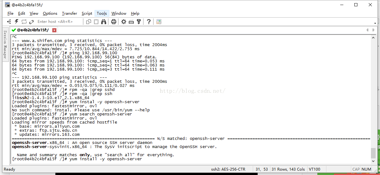 詳解Docker如何啟動一個Centos鏡像