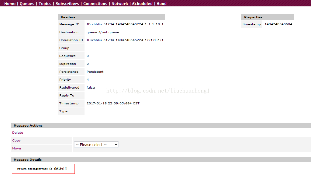 詳解spring boot整合JMS(ActiveMQ實現(xiàn))