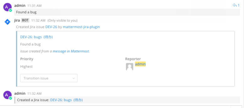 Mattermost+Jira集成加速DevOps工作流程 Mattermost+Jira集成加速DevOps工作流程