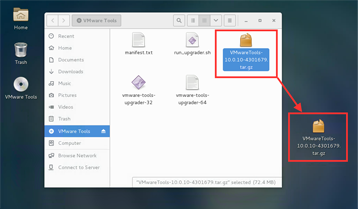 VMware中CentOS 7設置文件夾共享的方法