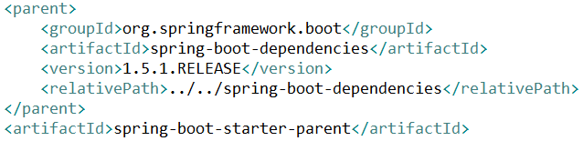 spring boot的maven配置依賴詳解