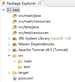 使用eclipse + maven一步步搭建SSM框架教程詳解