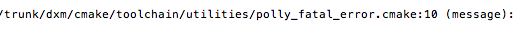 cmake ios終端下執行提示錯誤 iOS version not found, tested: [5.0;5.1;6.0;6.1;7.0;8.3]的解決方案