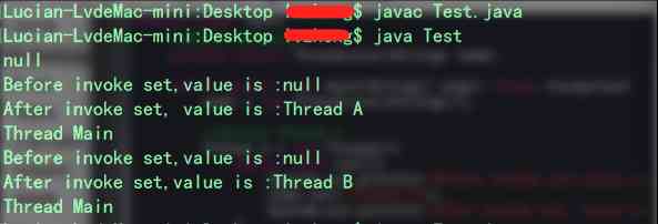 快速了解Java中ThreadLocal類