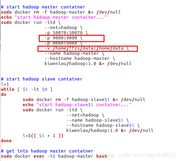 ubuntu docker搭建Hadoop集群環境的方法