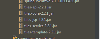 Spring mvc整合tiles框架的簡單入門教程（maven）