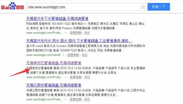 案例解析內頁快速收錄并有排名