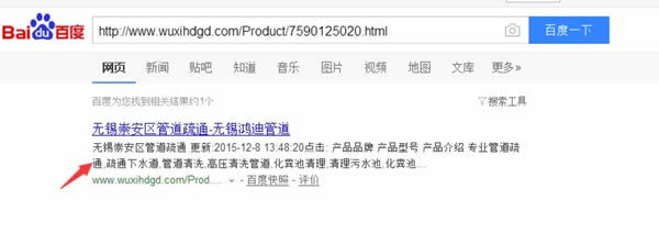 案例解析內頁快速收錄并有排名