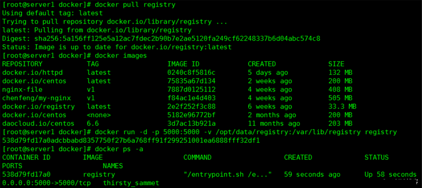 docker私有倉庫的搭建和使用詳解