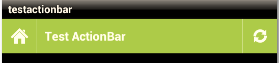Android自定義ActionBar實(shí)例