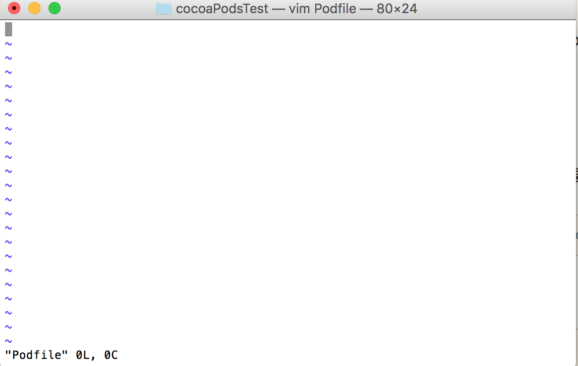 IOS安裝CocoaPods詳細(xì)教程