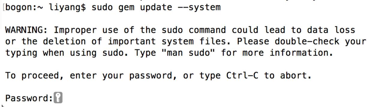 IOS安裝CocoaPods詳細(xì)教程