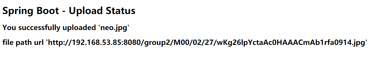使用Spring Boot集成FastDFS的示例代碼
