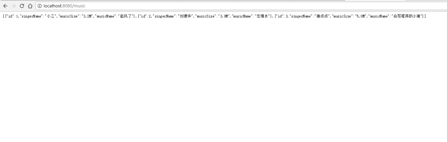 springboot+springmvc+mybatis項目整合