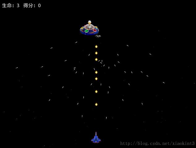 pygame實現雷電游戲雛形開發