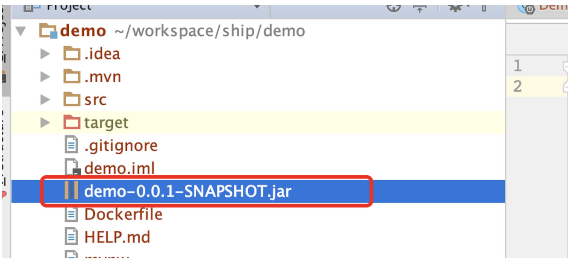 docker啟動Java程序的方法步驟