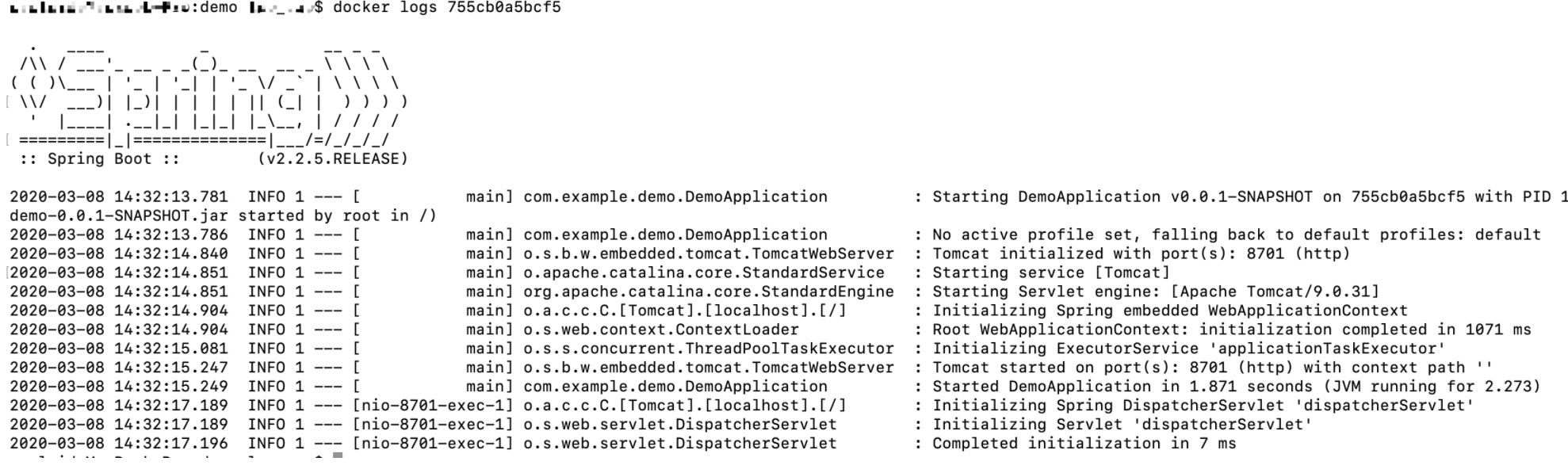 docker啟動Java程序的方法步驟