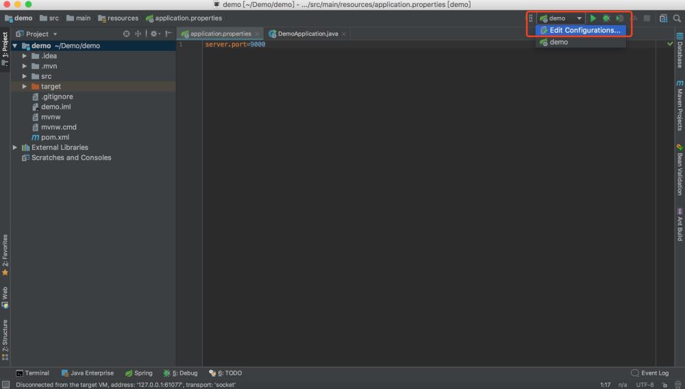 Intellij IDEA實現SpringBoot項目多端口啟動的兩種方法