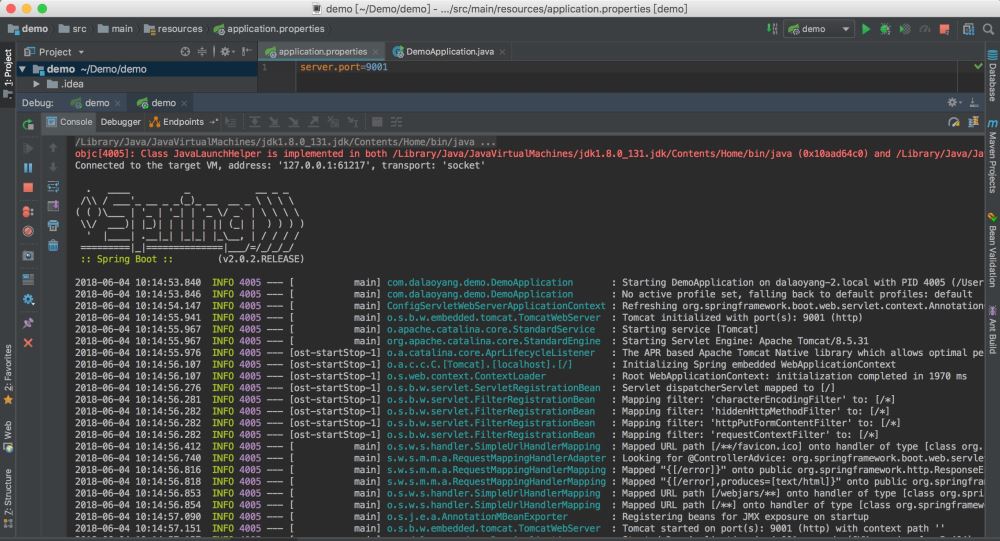 Intellij IDEA實現SpringBoot項目多端口啟動的兩種方法