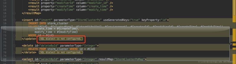去掉IntelliJ IDEA 中 mybatis 對應的 xml 文件警告的教程圖解