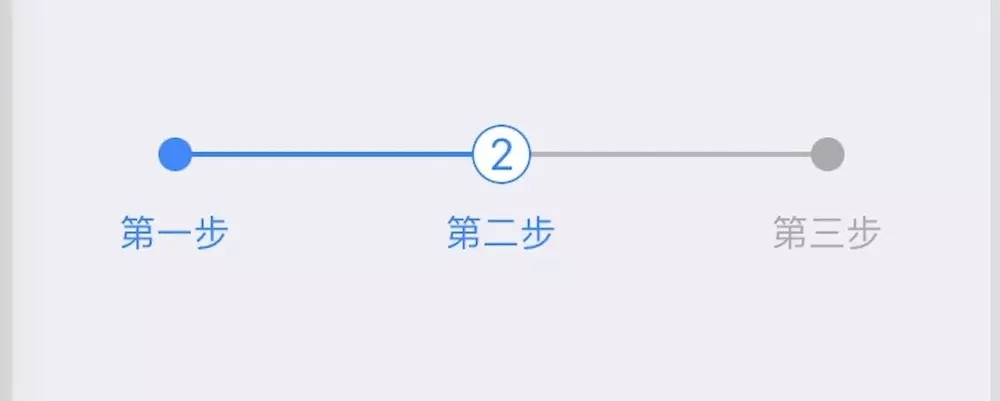 iOS實現步驟進度條功能實例代碼