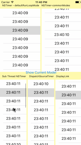 iOS之UITableView計時器的實現方式總結(NSTimer、DispatchSource、CADisplayLink)