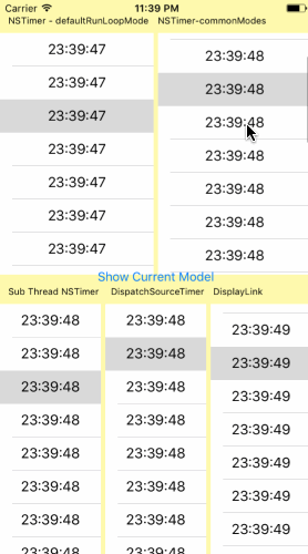 iOS之UITableView計時器的實現方式總結(NSTimer、DispatchSource、CADisplayLink)