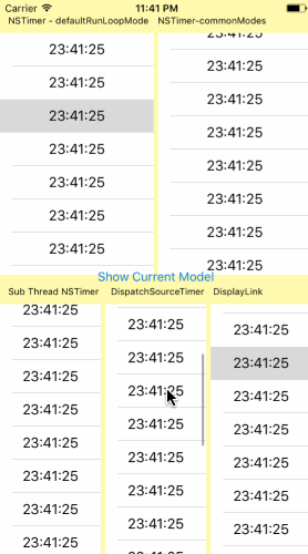 iOS之UITableView計時器的實現方式總結(NSTimer、DispatchSource、CADisplayLink)