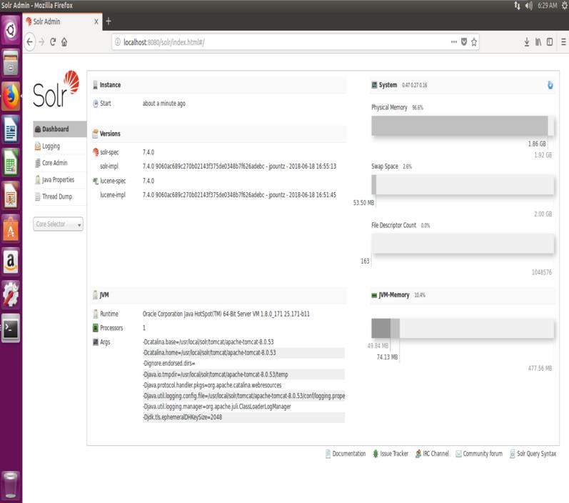 Ubuntu16.04安裝部署solr7的圖文詳細(xì)教程