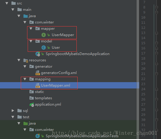 Spring boot Mybatis 整合（完整版）