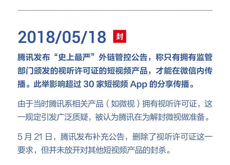 字節(jié)跳動公布：字節(jié)跳動遭遇騰訊屏蔽和封禁大事記(2018-2021)全文