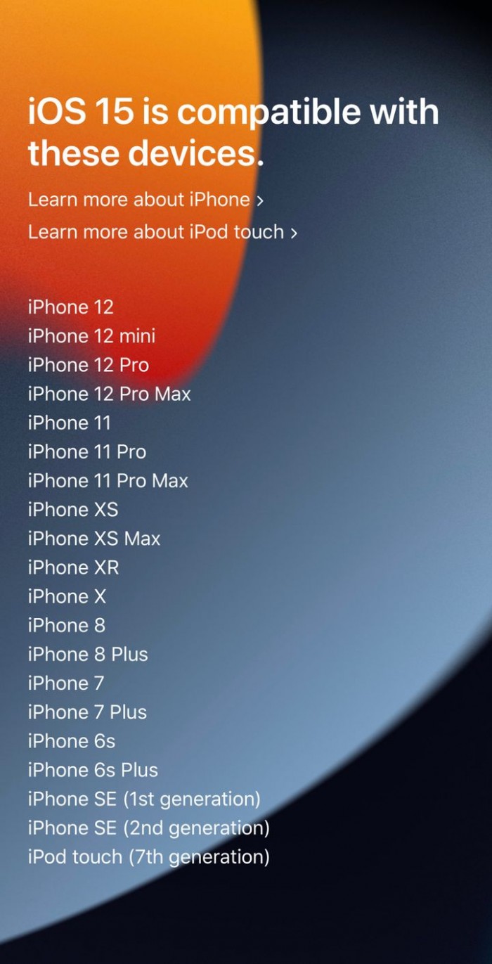 蘋果：不會強制用戶從 iOS 14 升級到 iOS 15