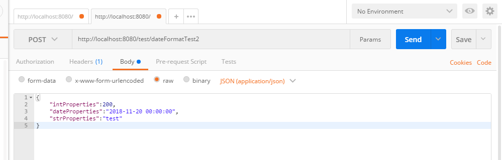 SpringBoot2.0整合jackson配置日期格式化和反序列化的實現