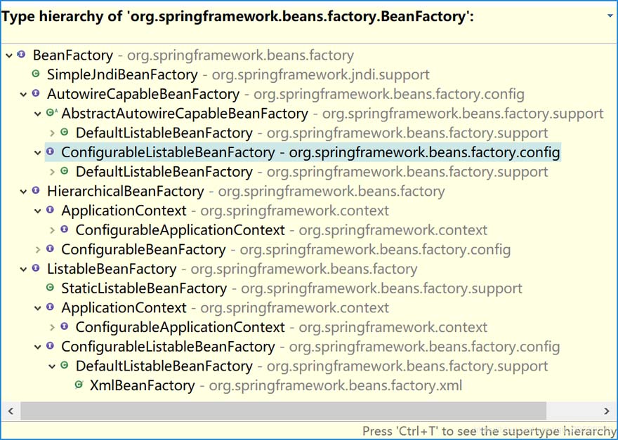 Spring中BeanFactory與FactoryBean接口的區(qū)別詳解