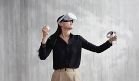 Oculus Quest 2 VR 頭顯固件更新將帶來混合現實游戲體驗