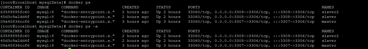 Docker部署MySQL8集群(一主二從)的實現步驟