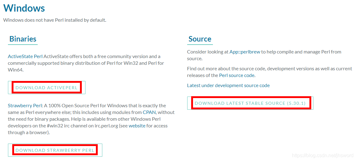 windows安裝perl及komodo IDE的詳細步驟